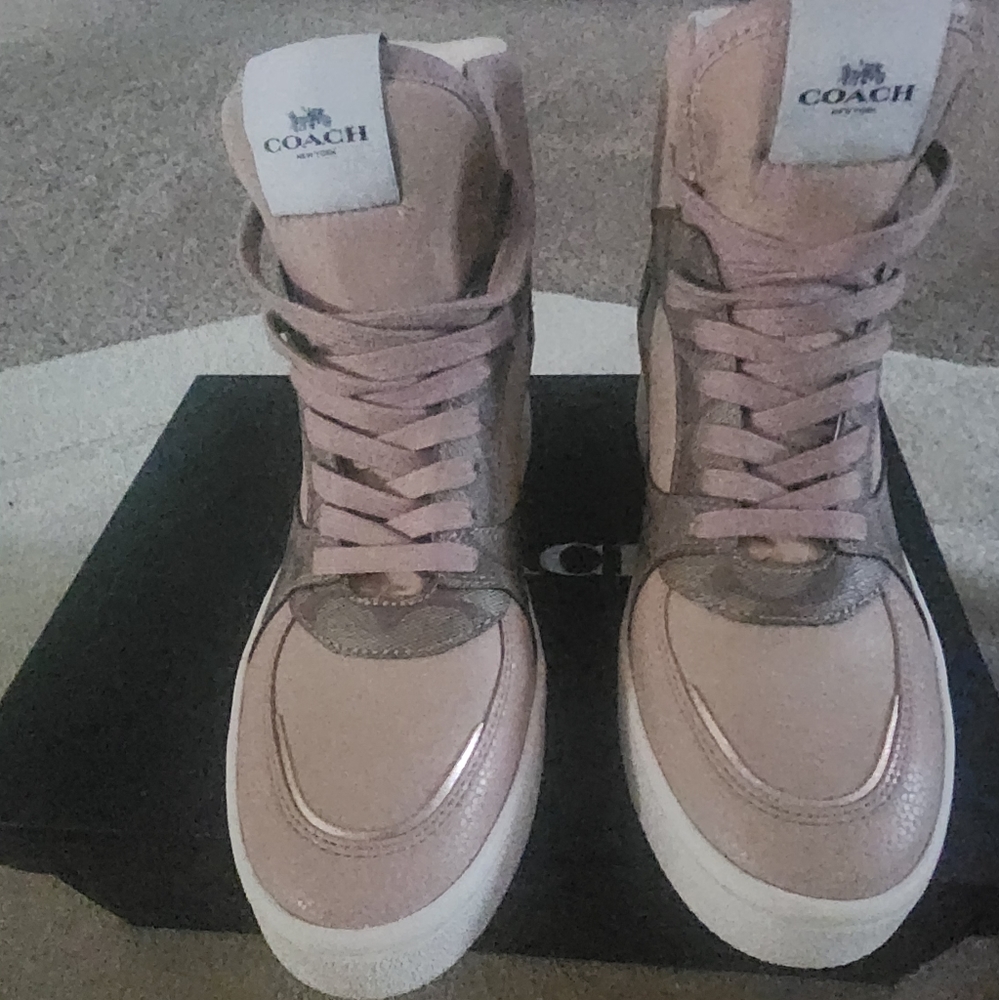 Coach hi tops